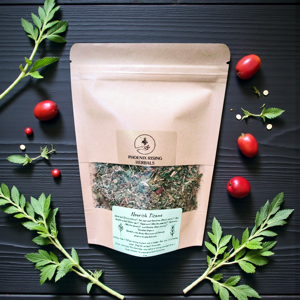 Nourish Tisane – Phoenix Rising Herbals
